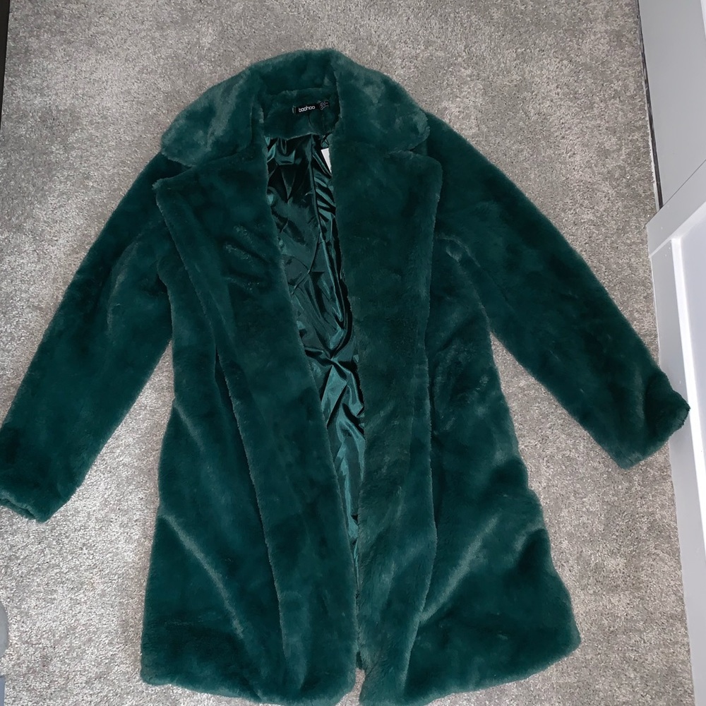 Faux fur coat